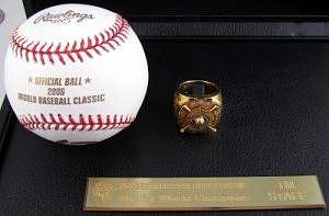 2006年第一回ワールドベースボールクラシック・WBC優勝贈呈用チャンピンリング【チームスタッフ】