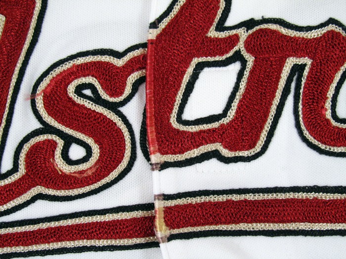 松井稼頭央2009年アストロズ【HOUSTON ASTROS】実使用レアホーム白版ジャージ